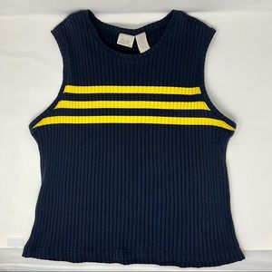Fiorlini International Navy & Yellow XL Sweater Vest/Tank